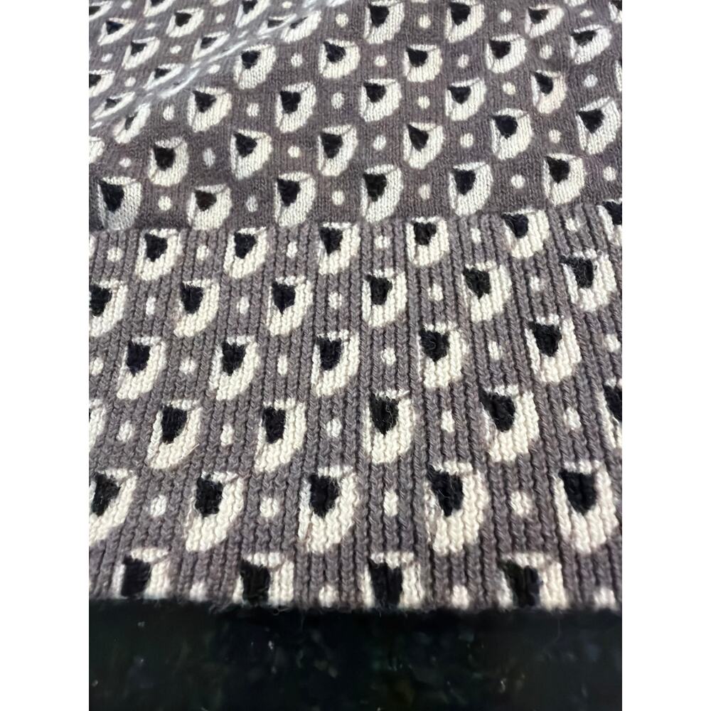 Ann Taylor Loft Button Back Patterned Lightweight… - image 8